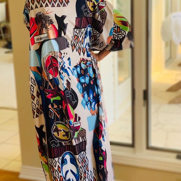 Graffiti Kimono robe, - Picture 3 of 4